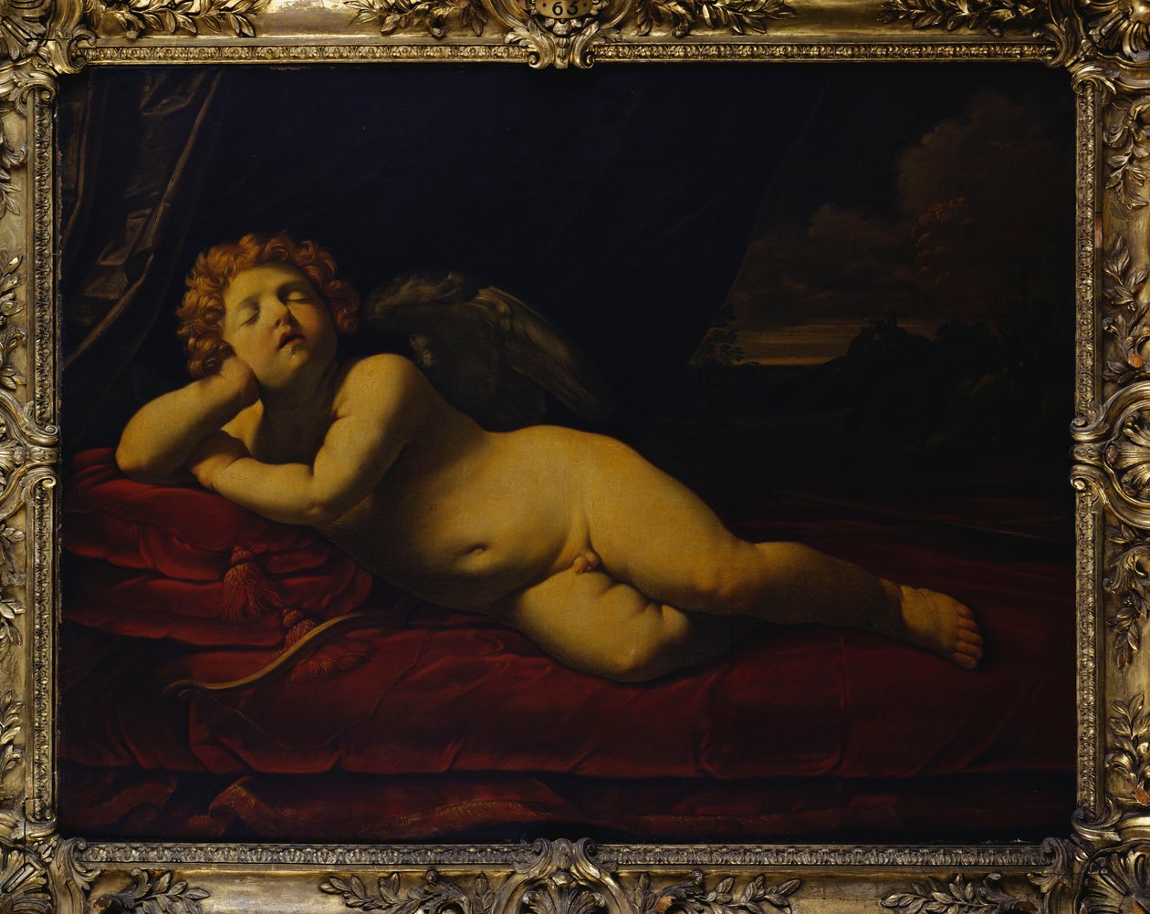 Cupido Addormentato da Guido Reni