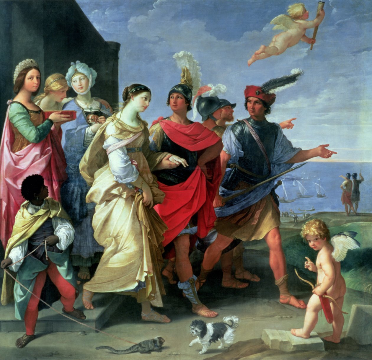Il Rapimento di Elena, c.1626-31 da Guido Reni