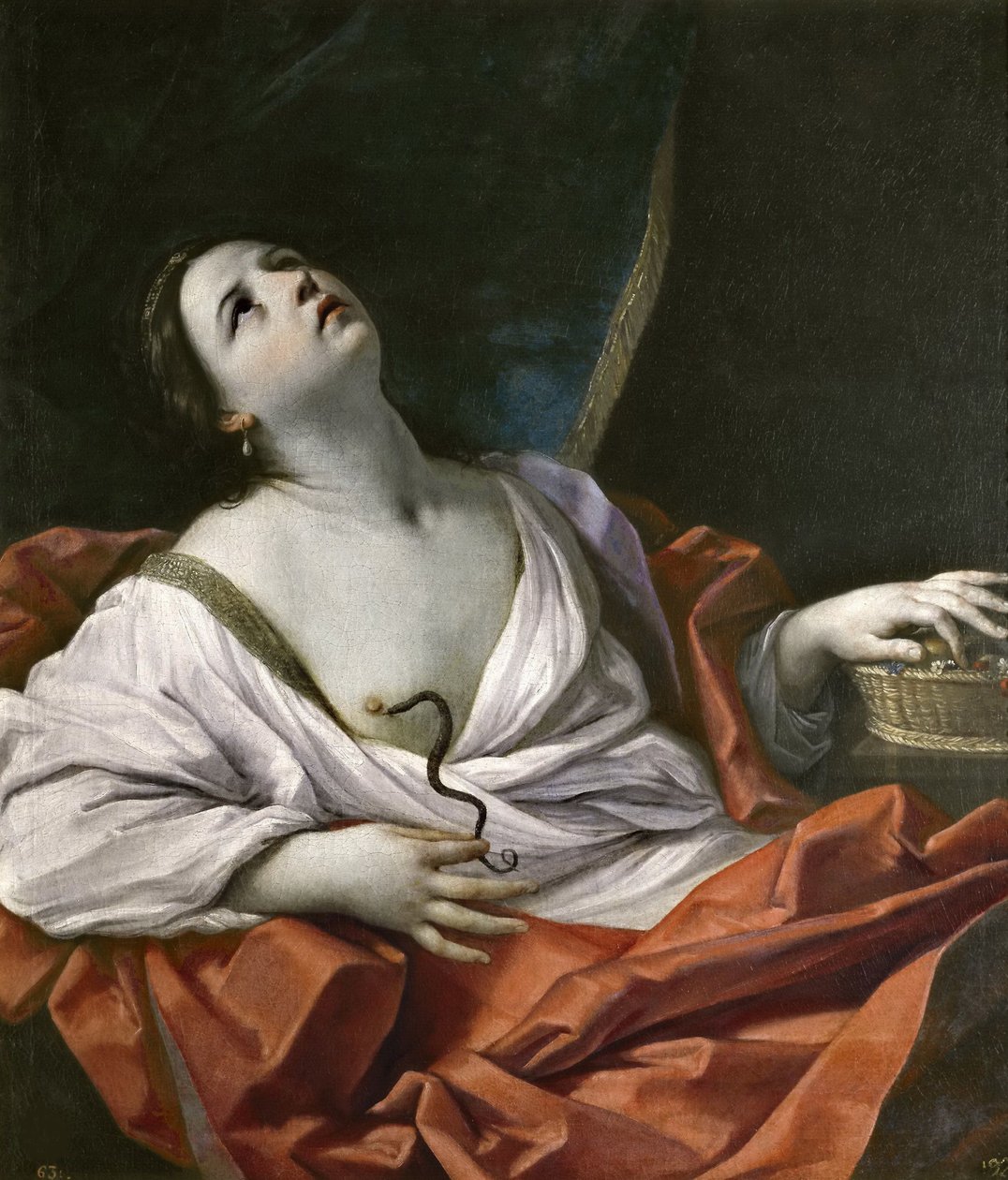 La morte di Cleopatra, c. 1640 da Guido Reni