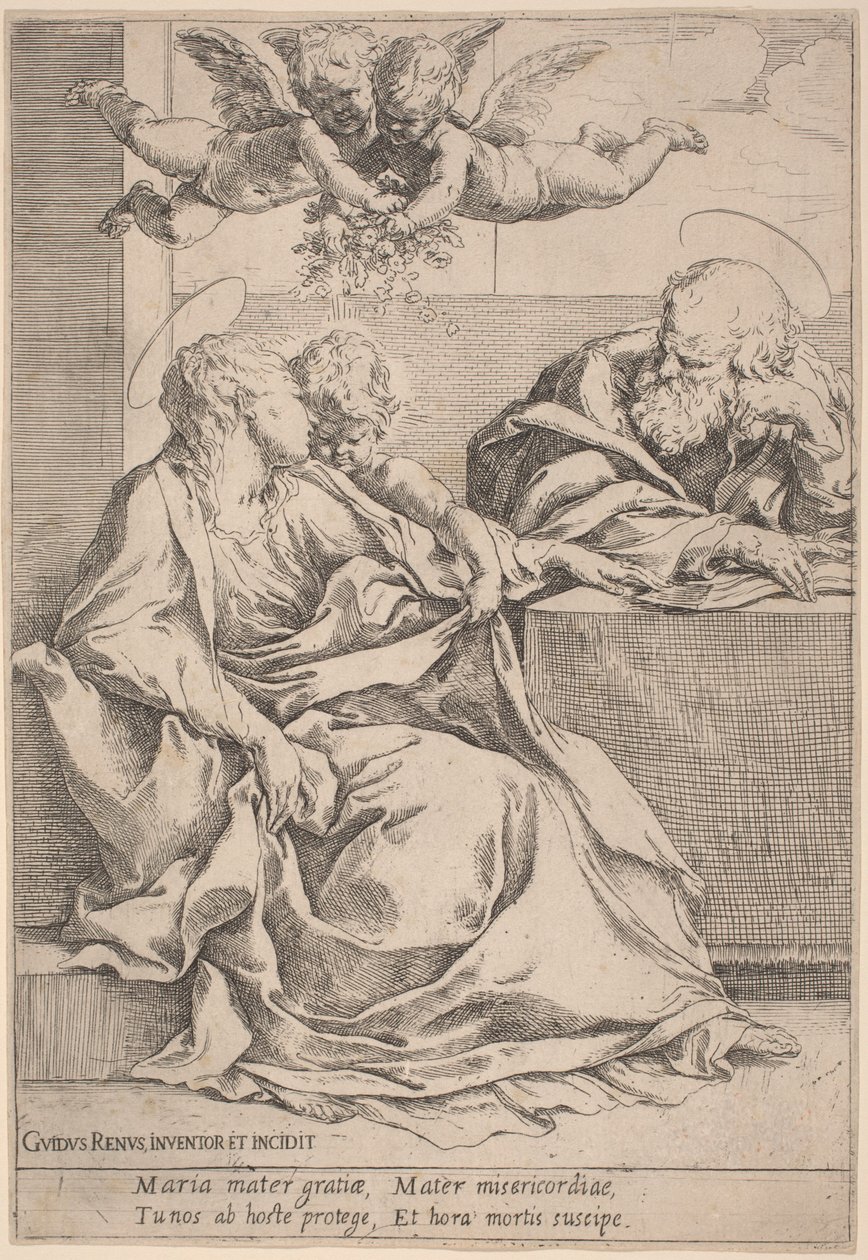 La Sacra Famiglia da Guido Reni