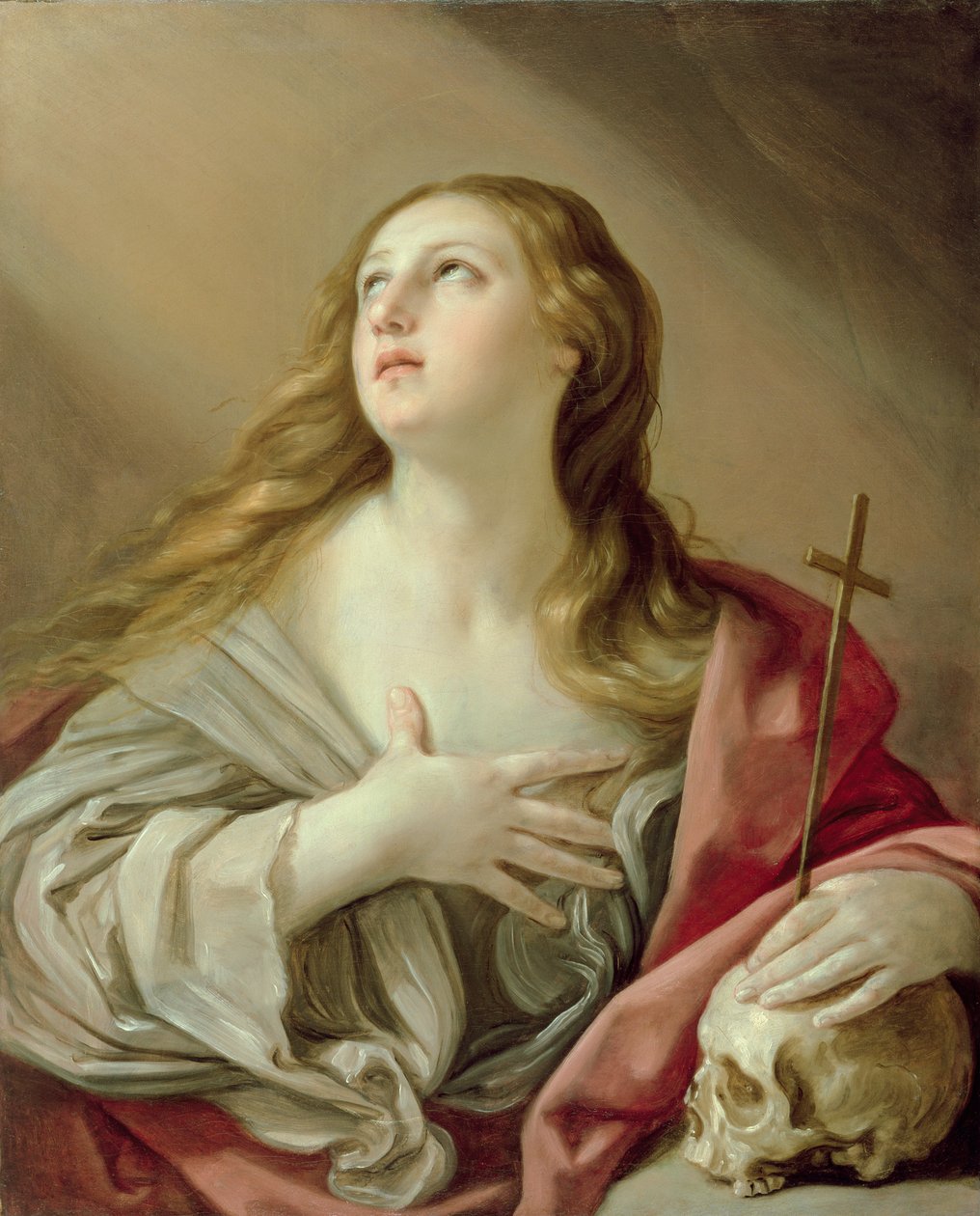 La Maddalena penitente, c.1638 da Guido Reni