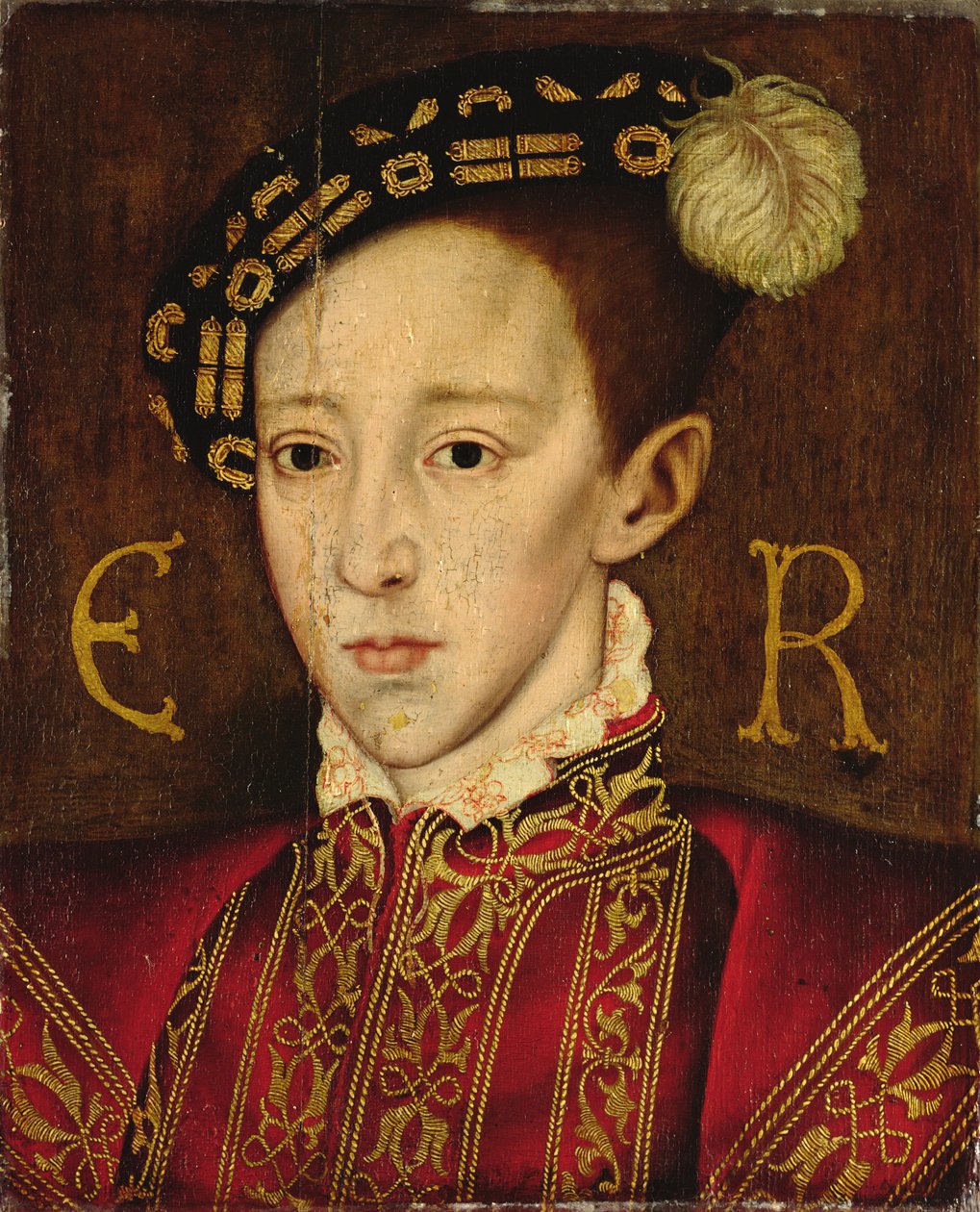 Ritratto di Edoardo VI (1537-53) da Guillaume Scrots