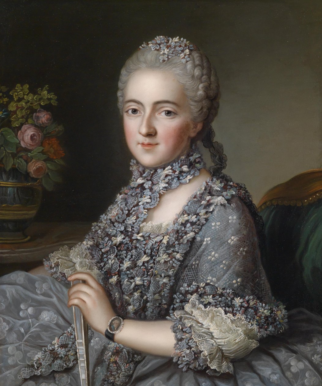 Ritratto di una signora da Guillaume Voiriot
