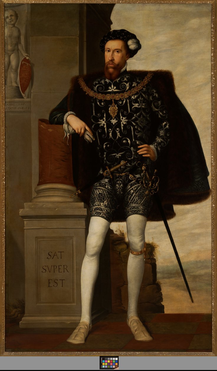 Enrico Howard, Conte di Surrey (1517-1547) da Guillaume (after) Scrots