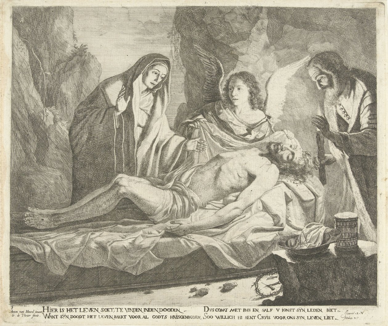 Deposizione di Cristo da Guillaume Duvivier