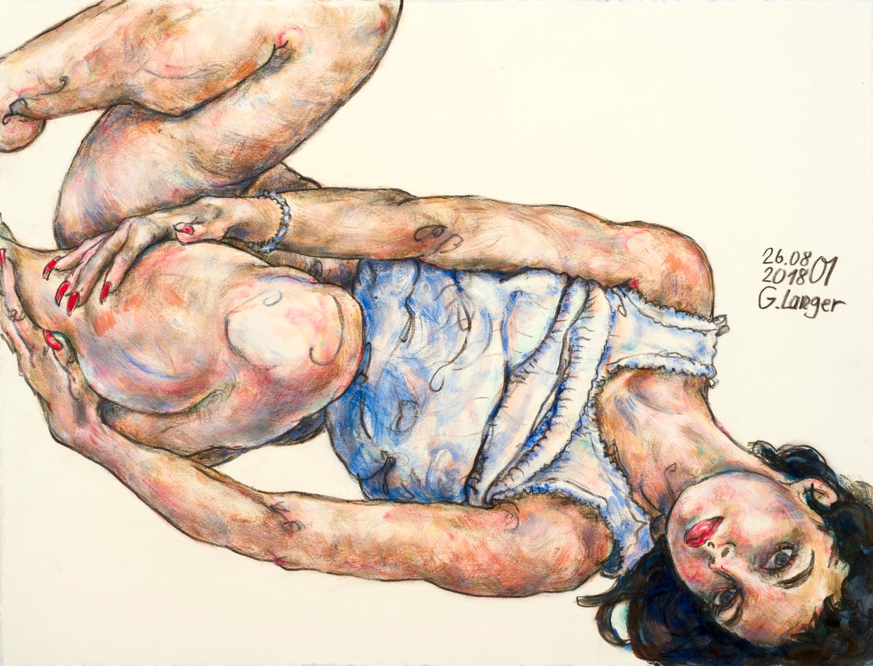 Nudo sdraiato, bel tempo da Gunter Langer