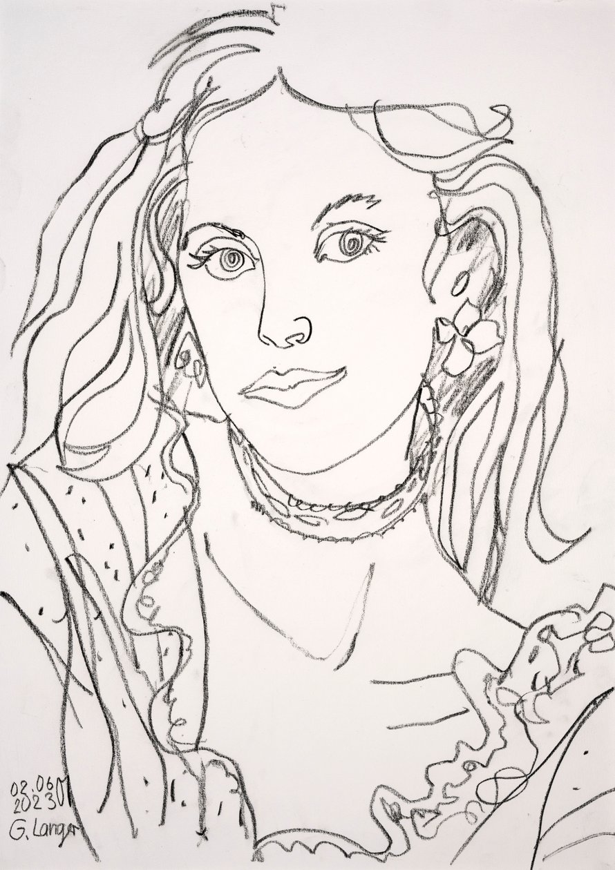 studentessa da Gunter Langer