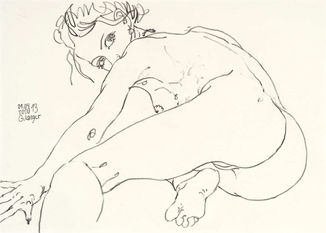 Nudo femminile, Simbolo da Gunter Langer