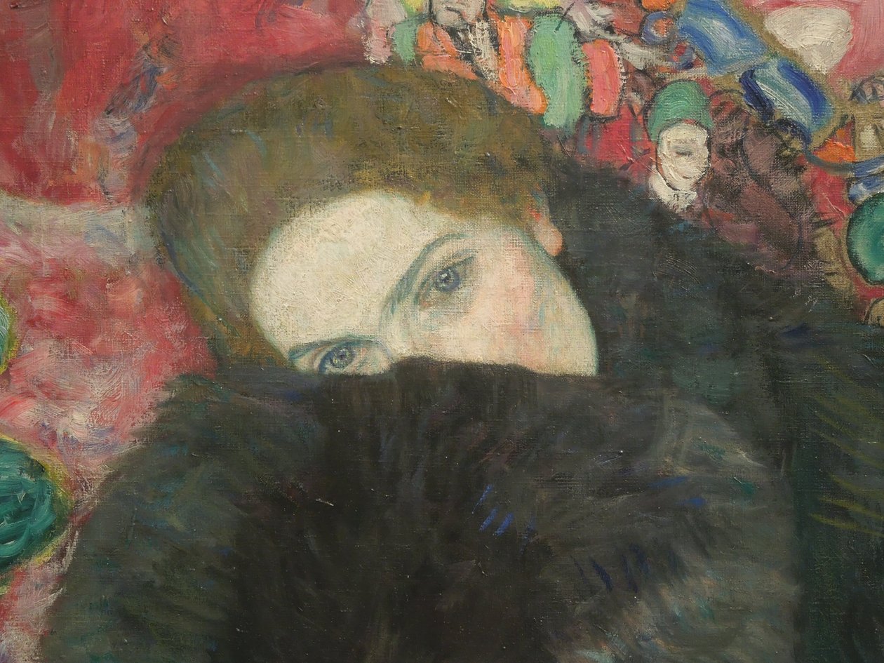 Signora con un manicotto da Gustav Klimt