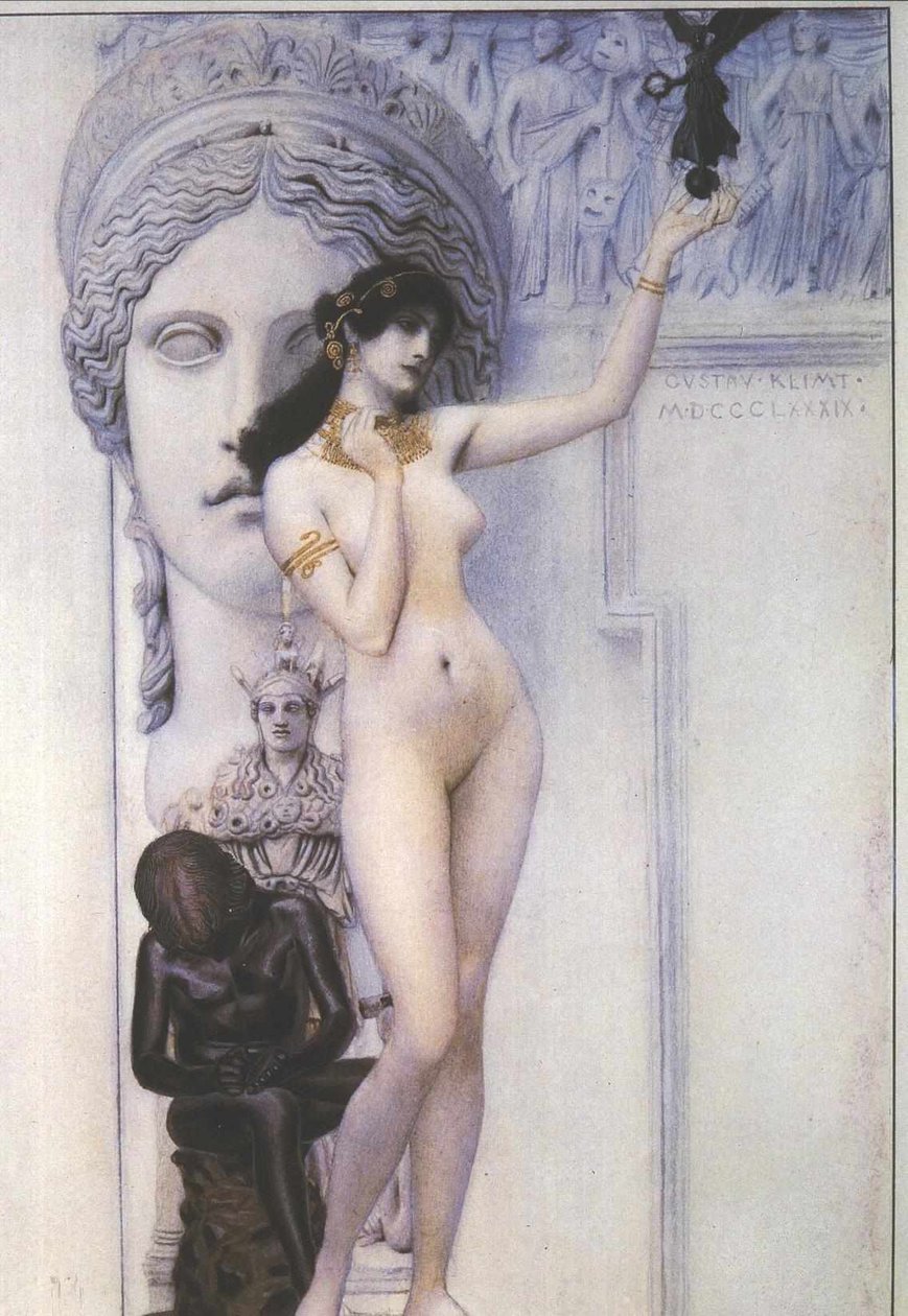 Allegoria della scultura da Gustav Klimt
