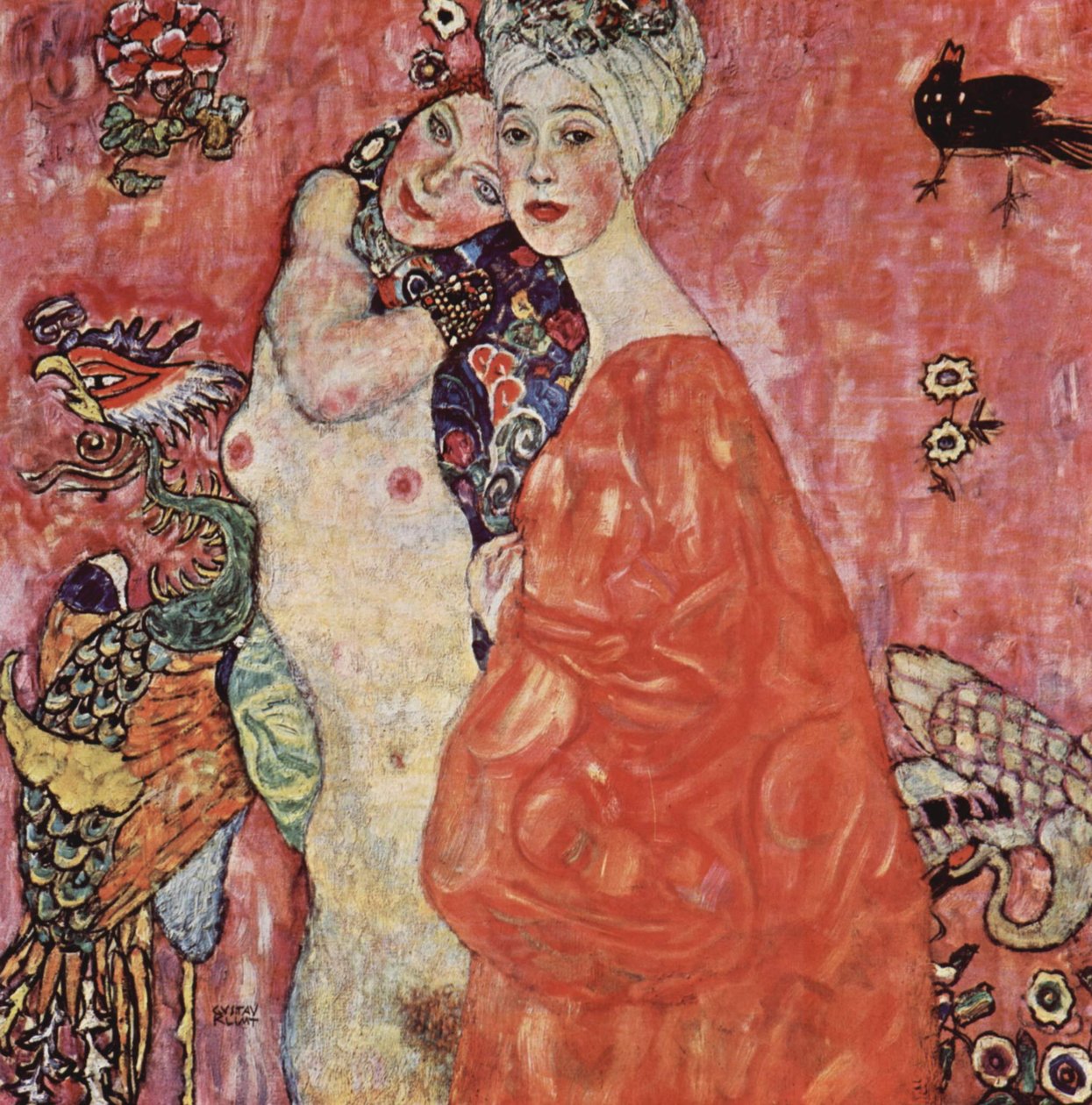 Le amiche da Gustav Klimt