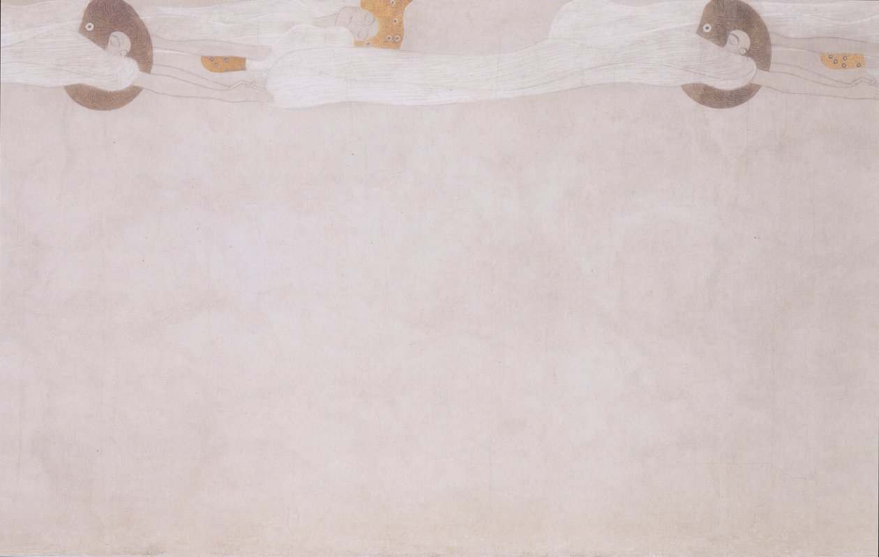 Die Schwebenden da Gustav Klimt