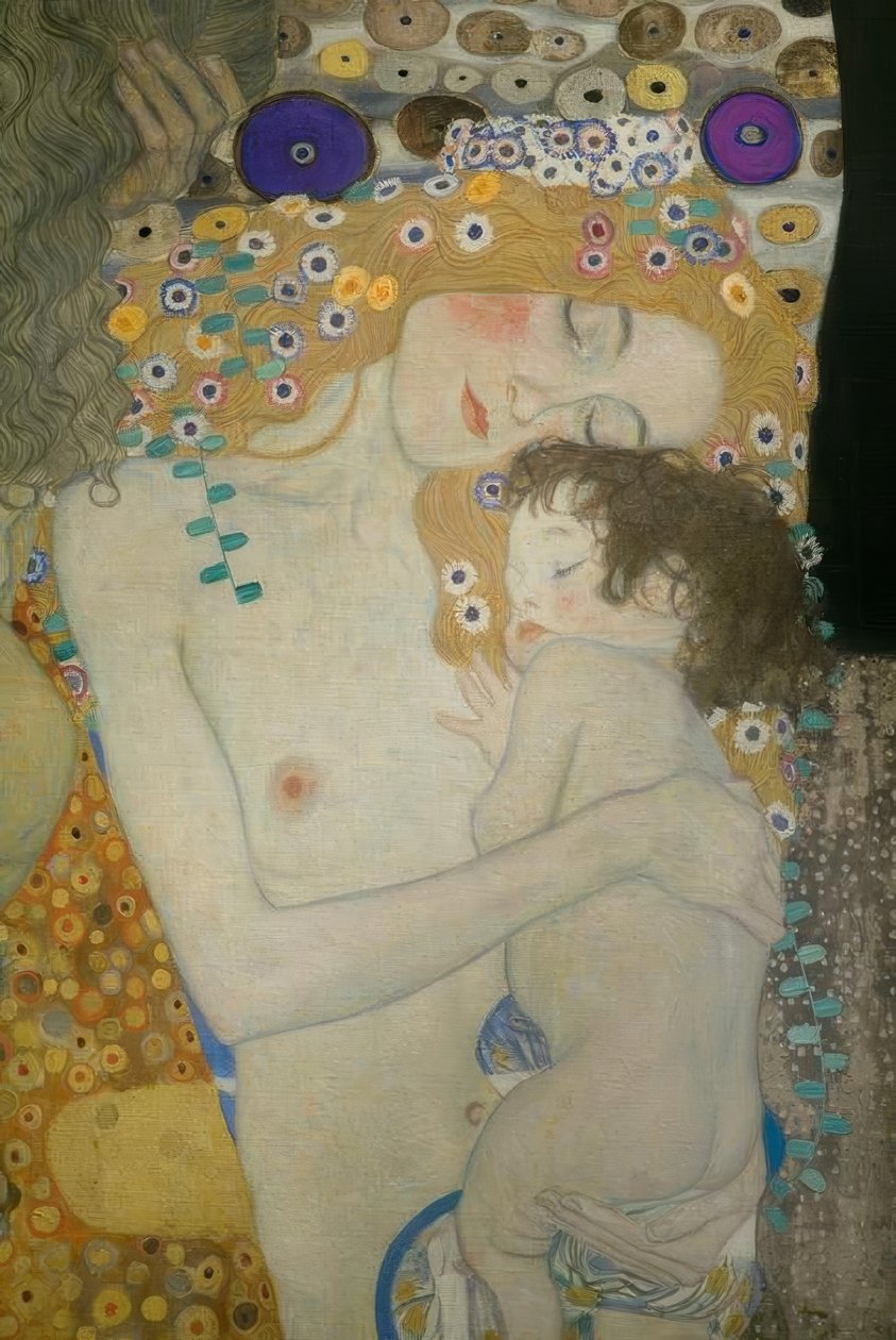 Le tre età della donna da Gustav Klimt
