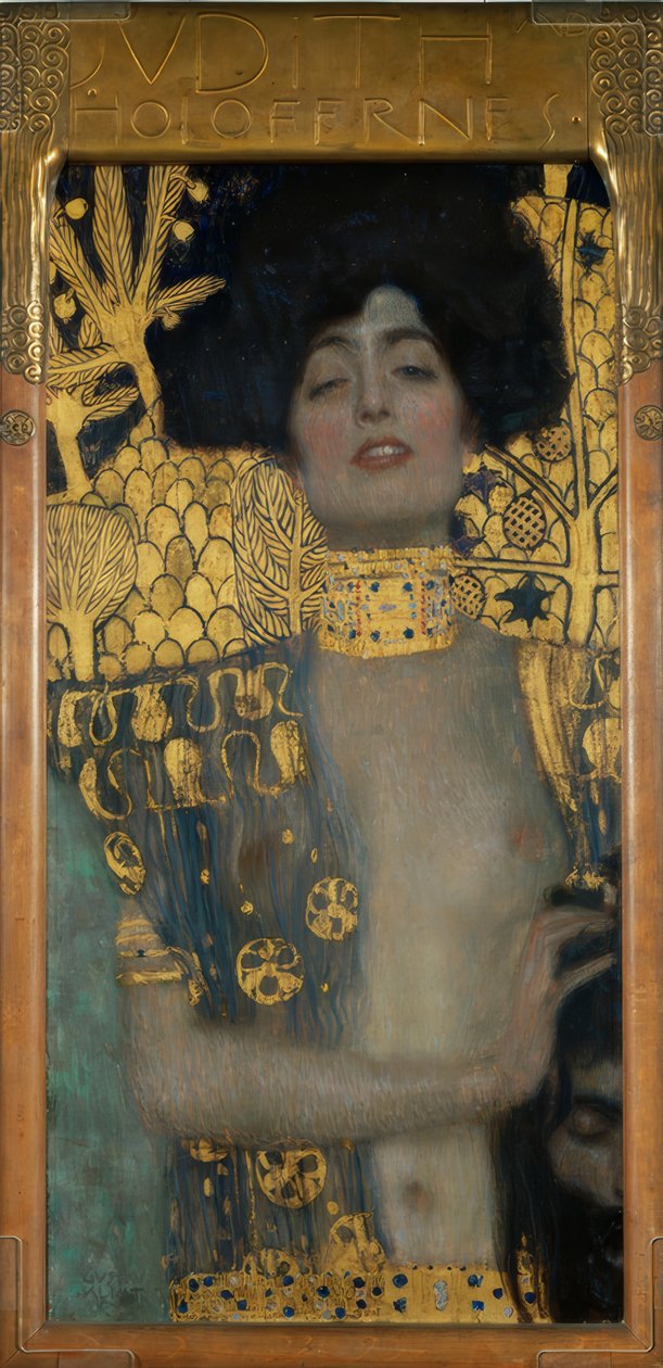 Giuditta con la testa di Oloferne da Gustav Klimt