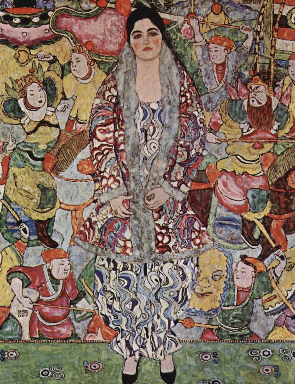 Ritratto di Friederike Maria Beer da Gustav Klimt
