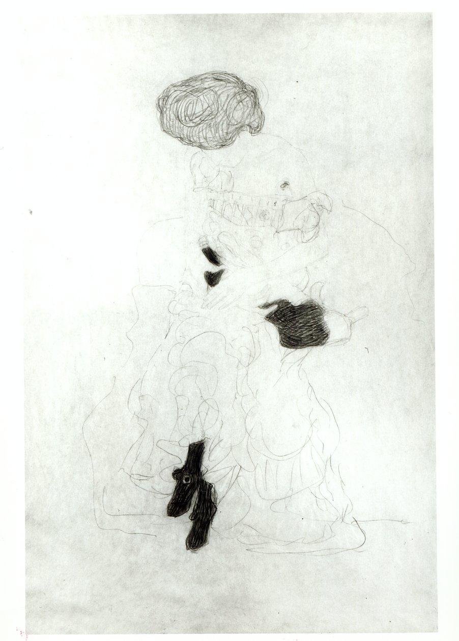 Donna seduta da Gustav Klimt