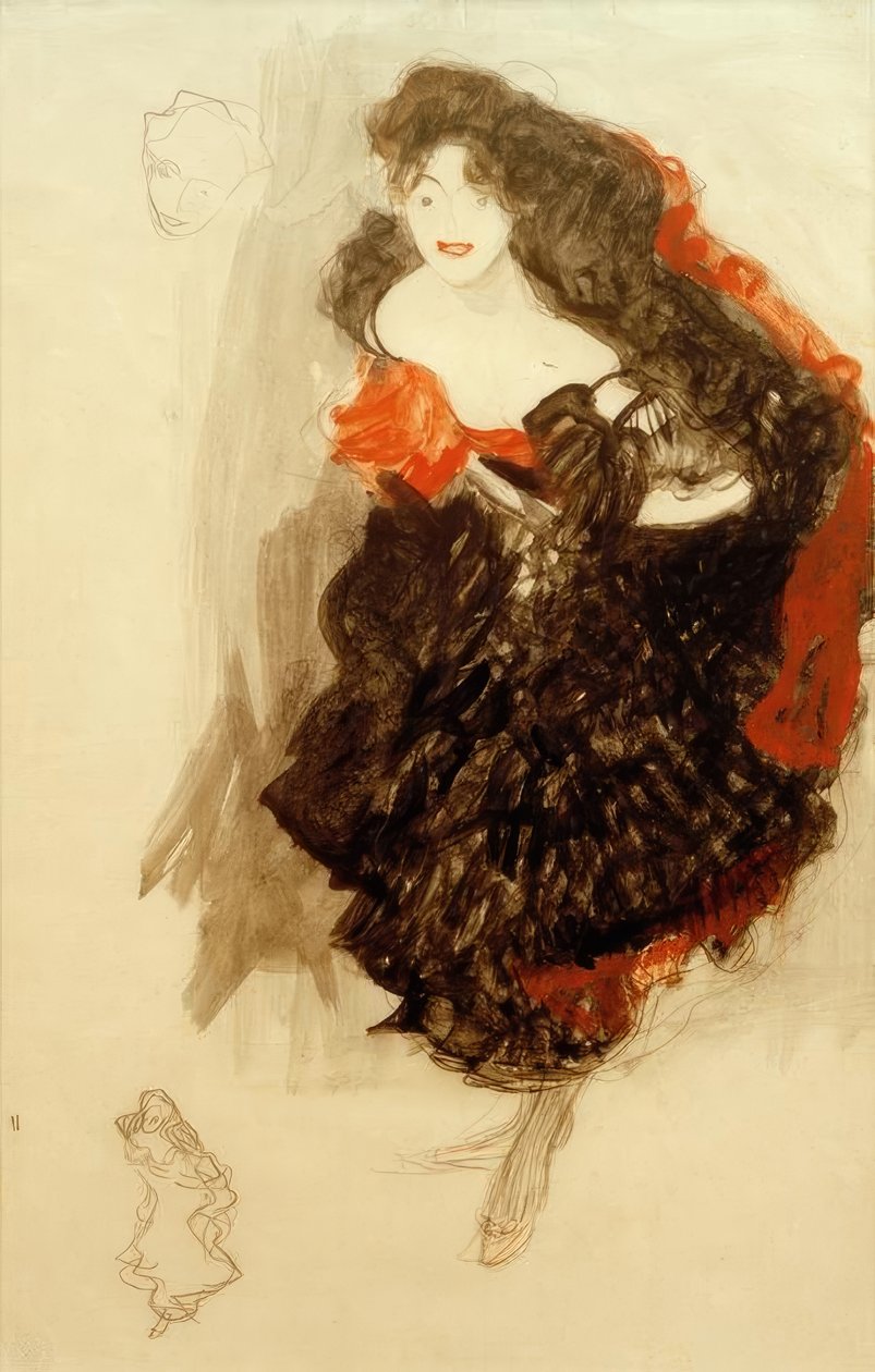Studio per Giuditta II da Gustav Klimt
