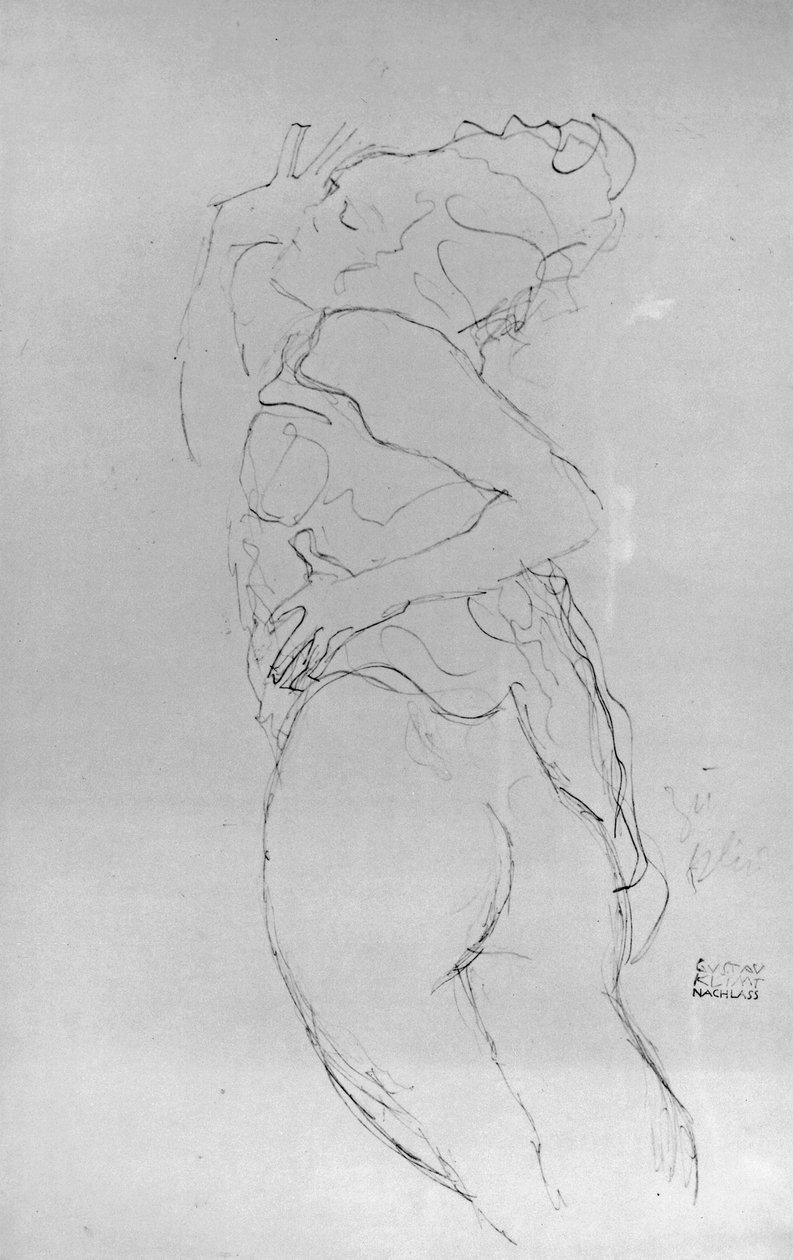 Giovane Donna, 1917 da Gustav Klimt
