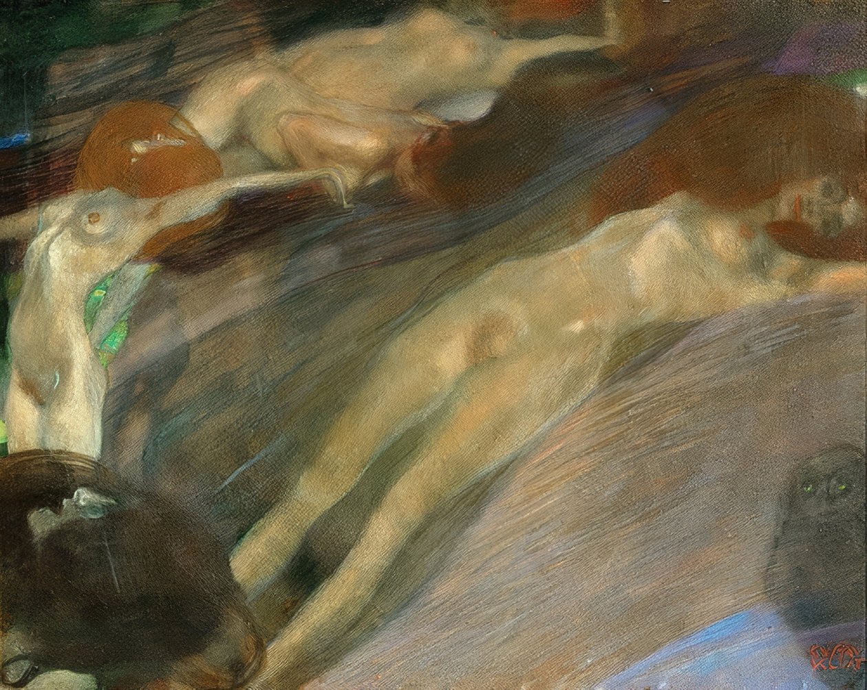 Acqua mossa da Gustav Klimt