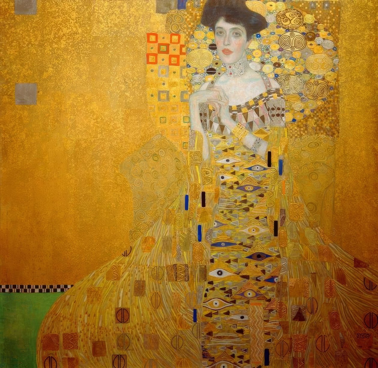 Ritratto di Adele Bloch-Bauer I da Gustav Klimt