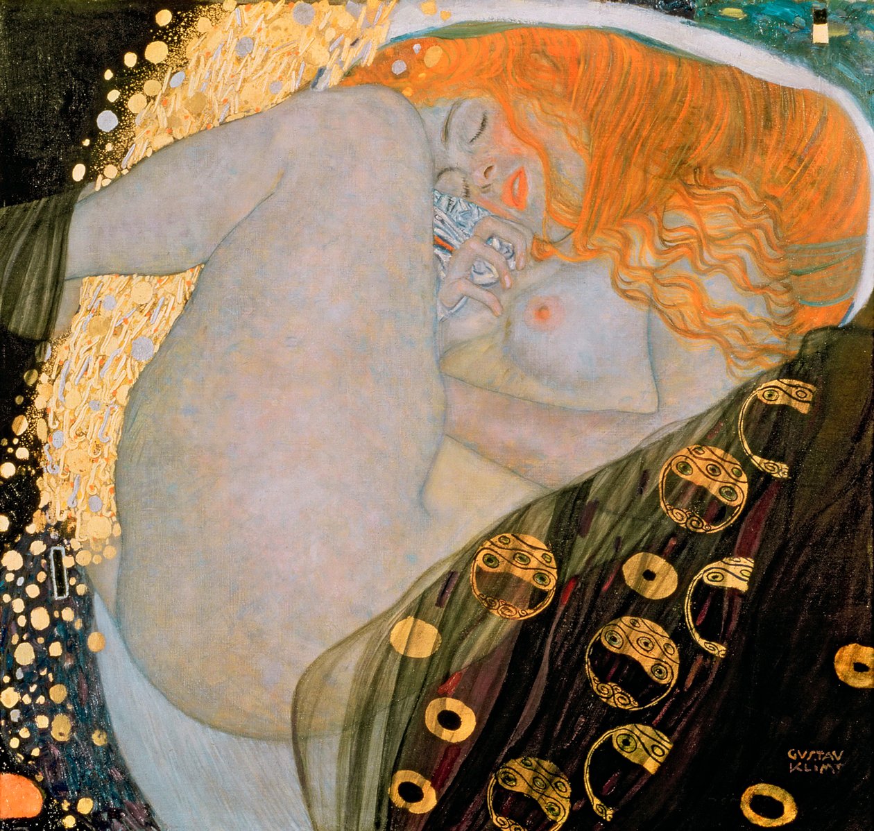 Danae, 1907 da Gustav Klimt