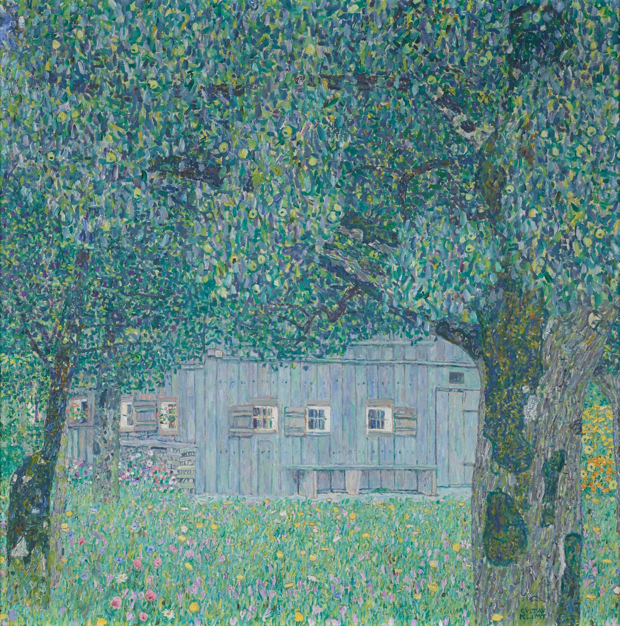 Fattoria in Alta Austria da Gustav Klimt