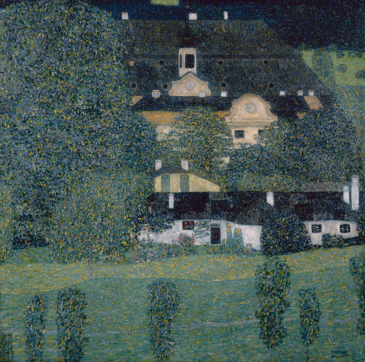 Castello di Kammer sul lago Attersee II da Gustav Klimt