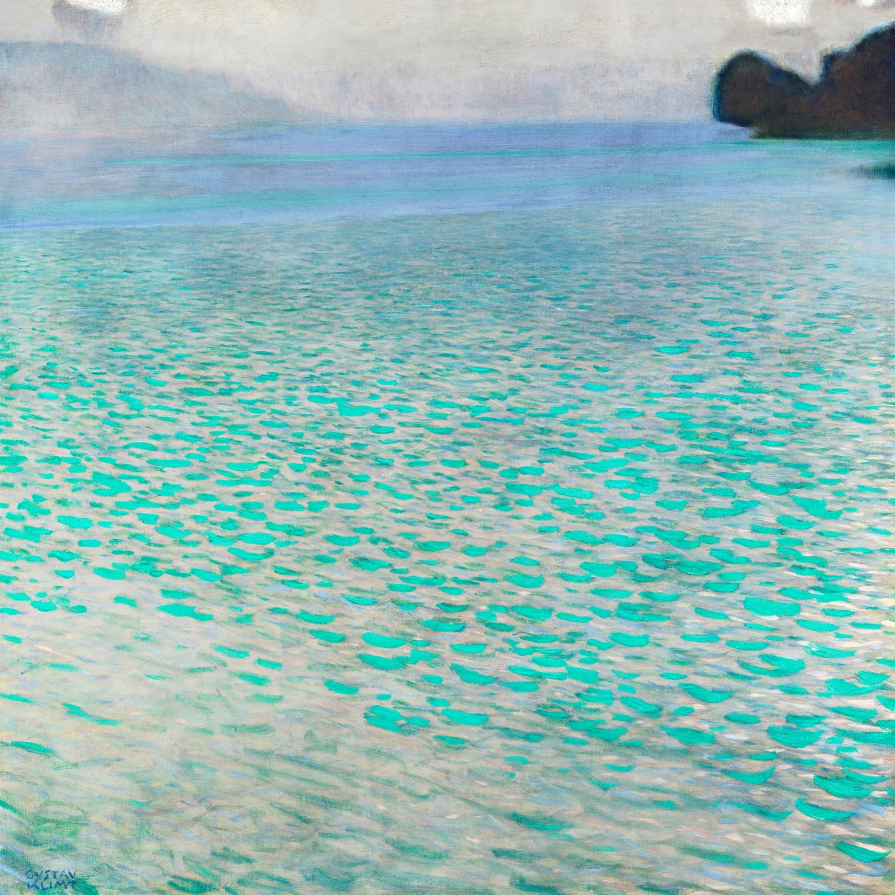 Lago Attersee da Gustav Klimt