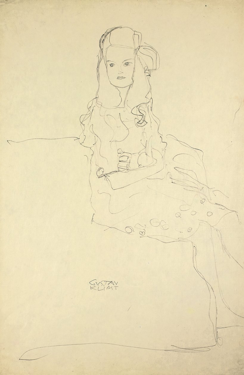 Mada Primavesi, c.1912 da Gustav Klimt