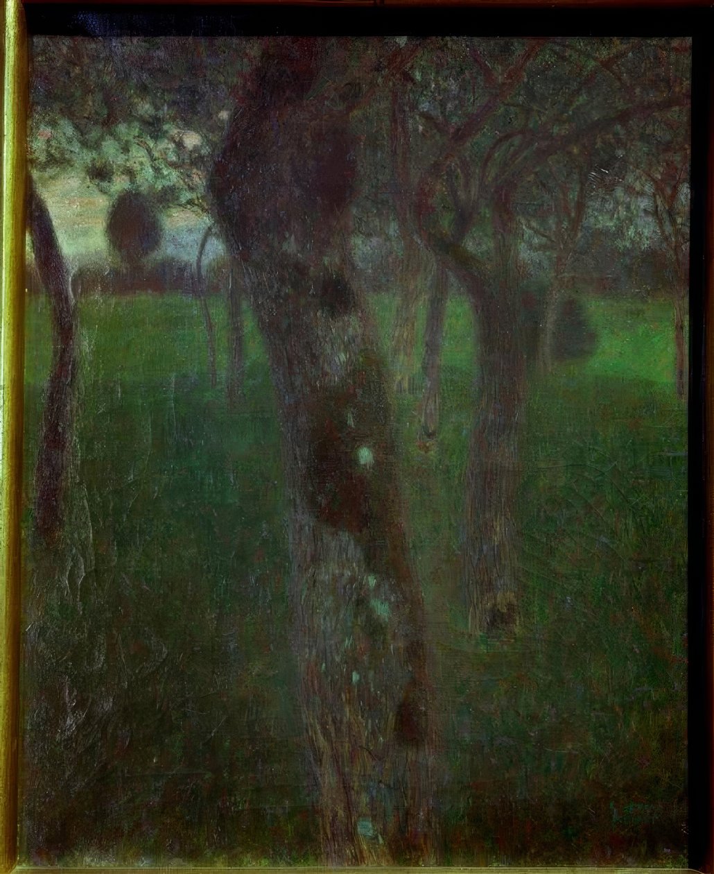 Frutteto di sera (Frutteto. Sera) da Gustav Klimt