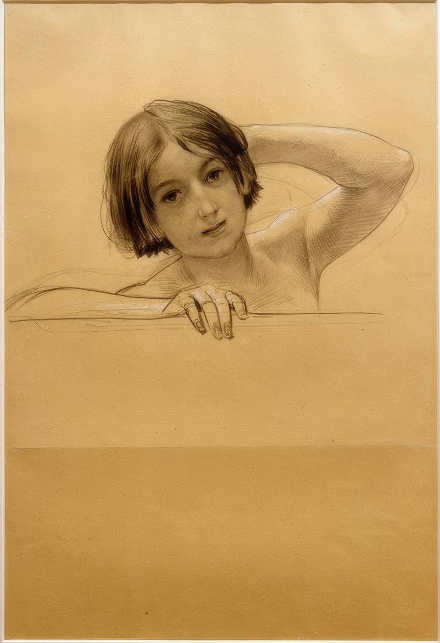 Ritratto di un bambino da Gustav Klimt