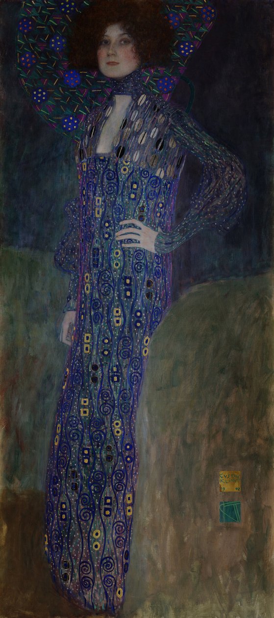 Ritratto di Emilie Flöge, 1902 da Gustav Klimt