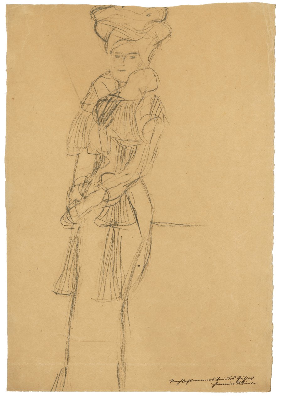 Ritratto di Marie Henneberg da Gustav Klimt