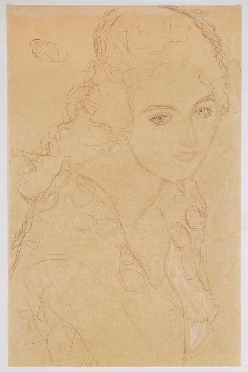 Ritratto di Ria Munk III da Gustav Klimt