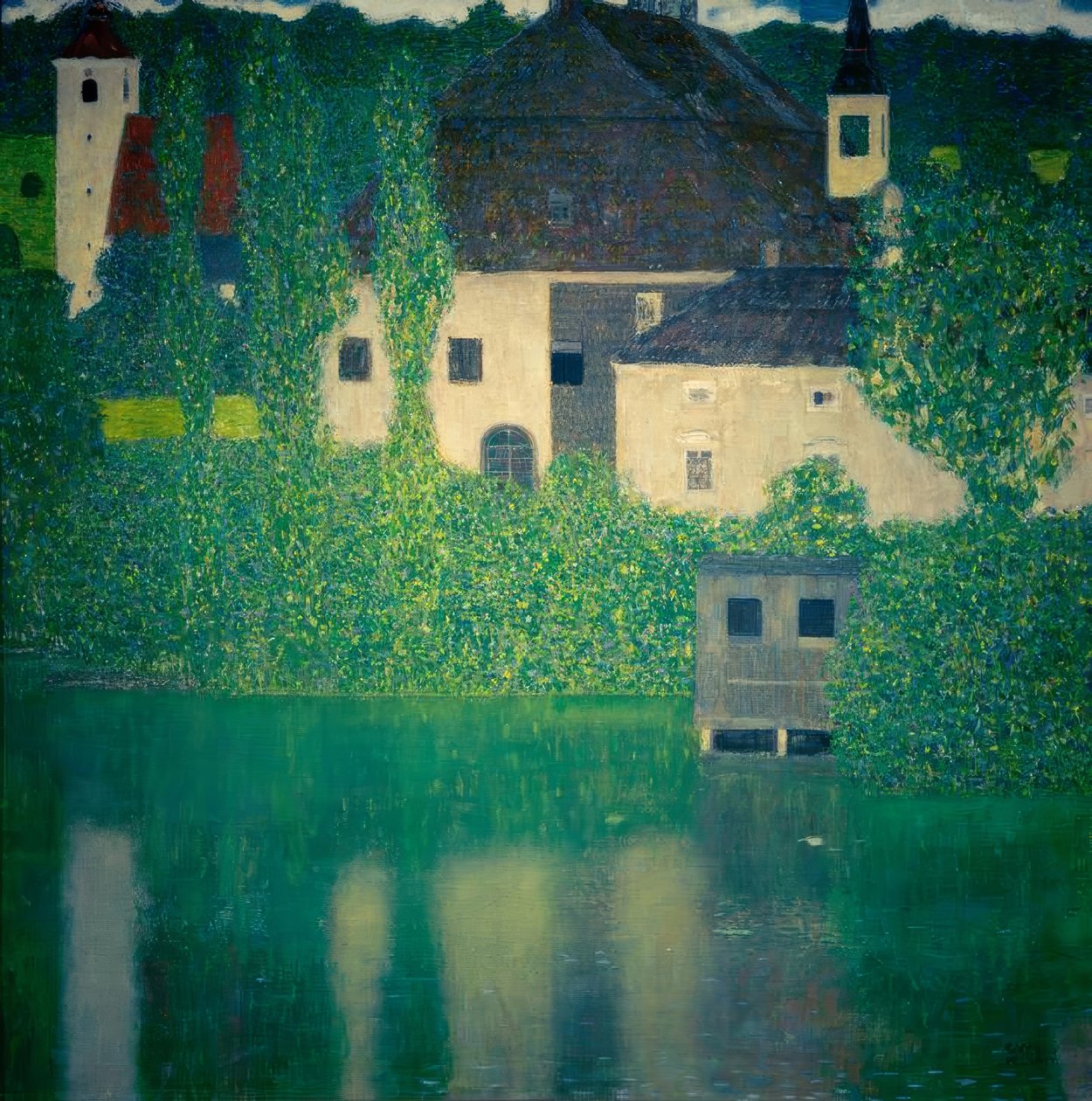 Castello Kammer sul lago Attersee I da Gustav Klimt