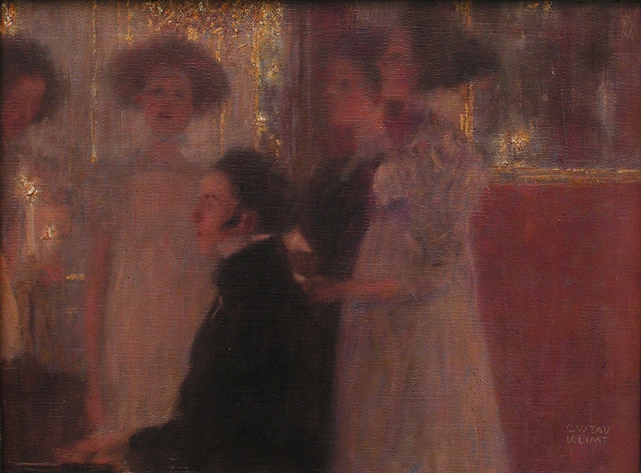 Schubert al pianoforte (schizzo) da Gustav Klimt
