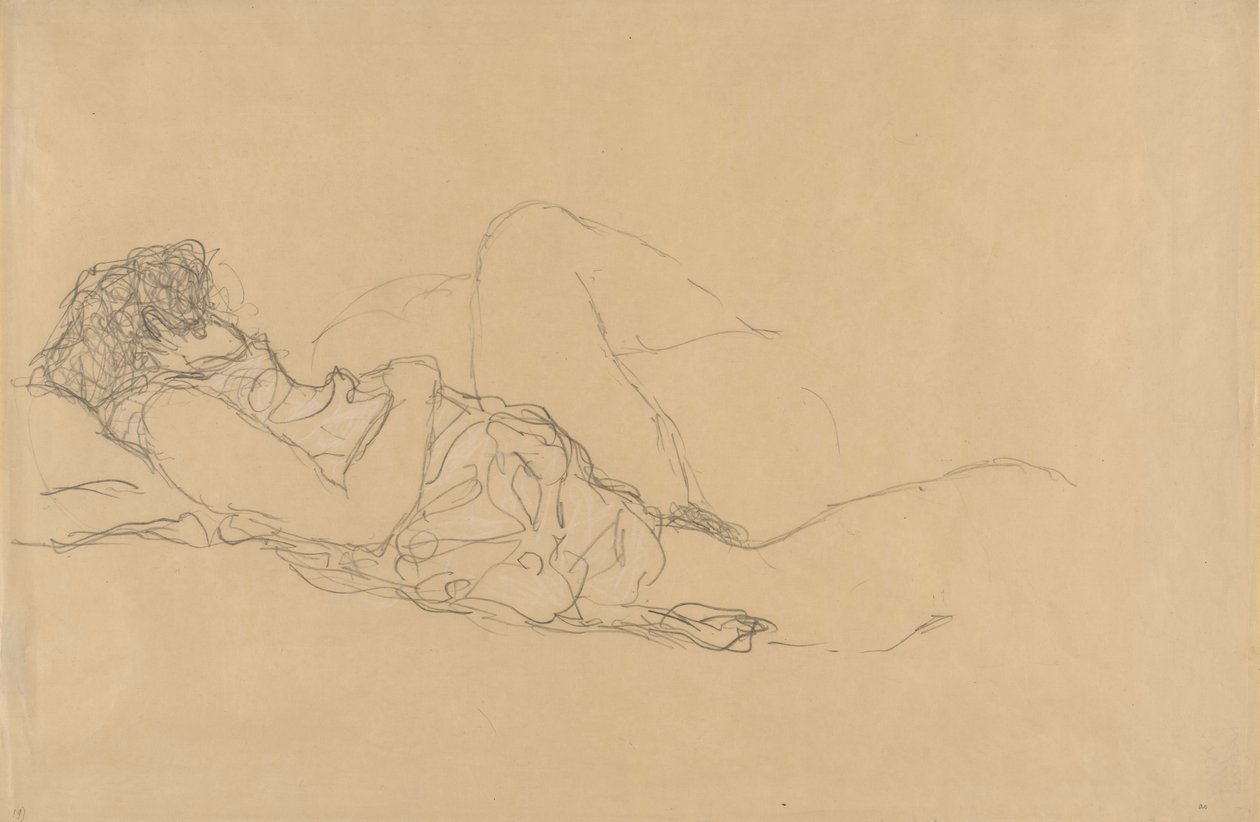 Donna che dorme da Gustav Klimt