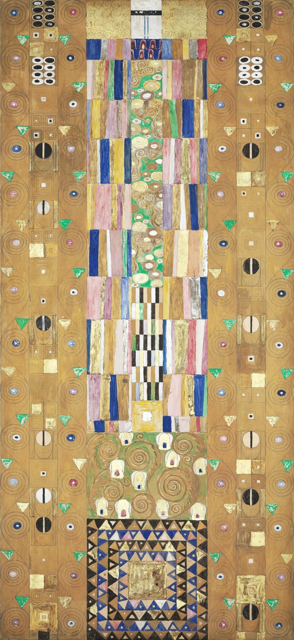 Il Fregio Stoclet, dettaglio: Il Cavaliere, 1905-1909 da Gustav Klimt