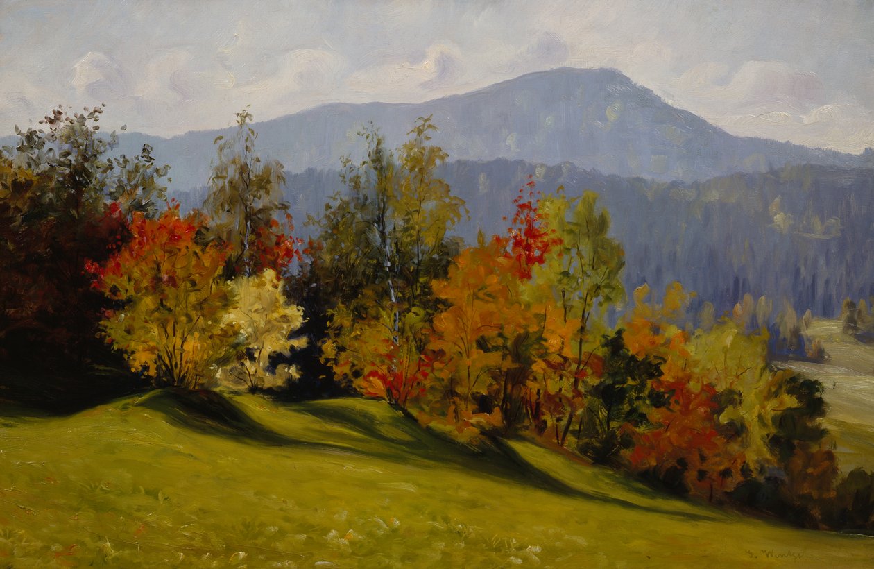 Paesaggio, Asker da Gustav Wentzel