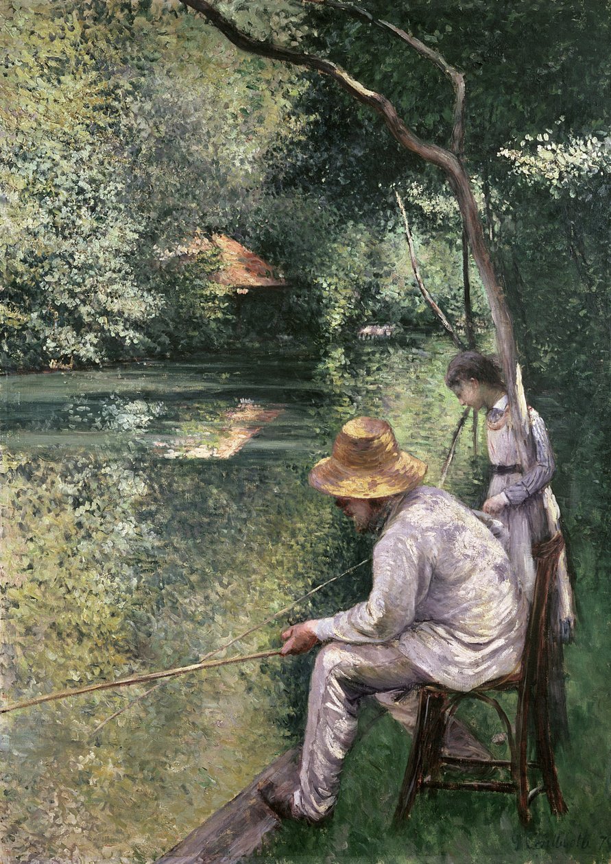 Pesca, 1878 da Gustave Caillebotte