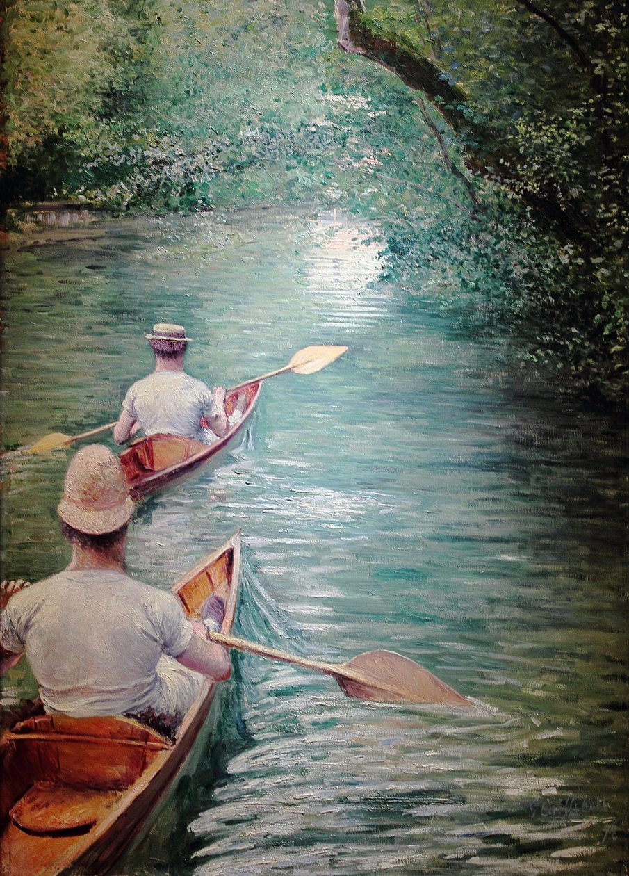 Le Périssoires da Gustave Caillebotte