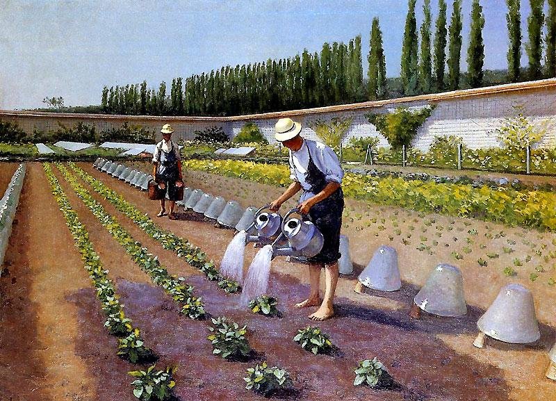 I giardinieri da Gustave Caillebotte