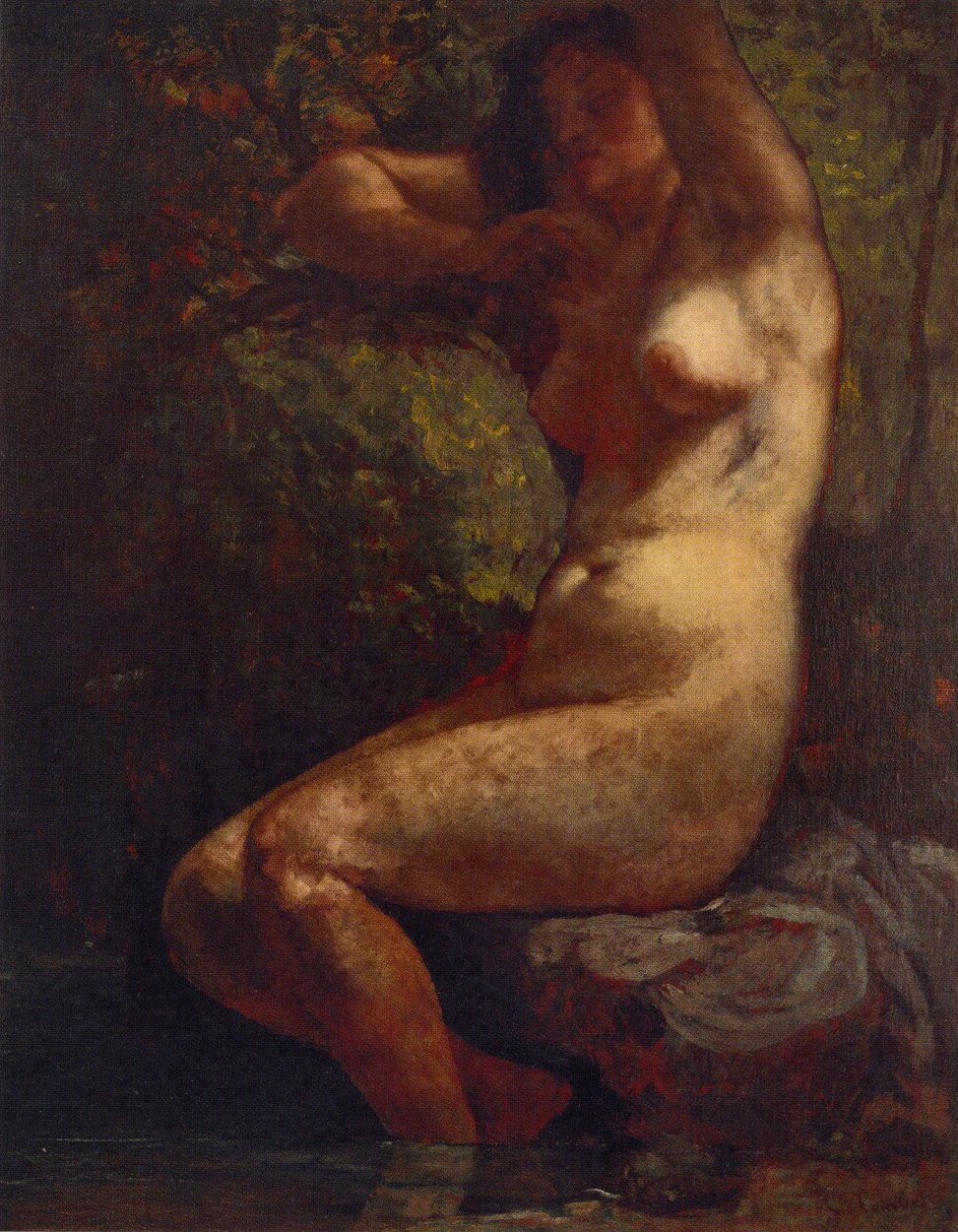 Bagnante da Gustave Courbet