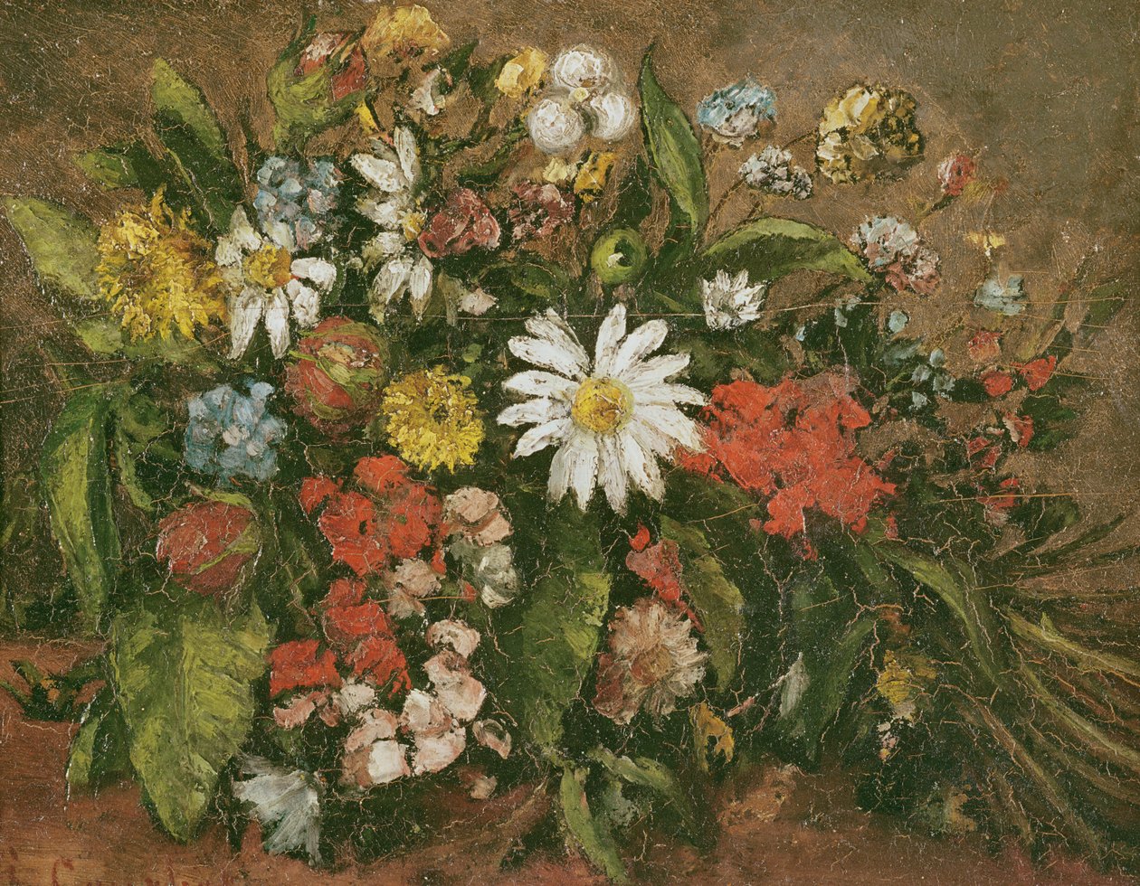 Fiori, 1871 da Gustave Courbet