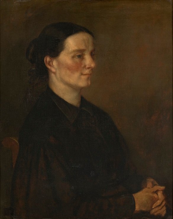 Juliette Courbet da Gustave Courbet