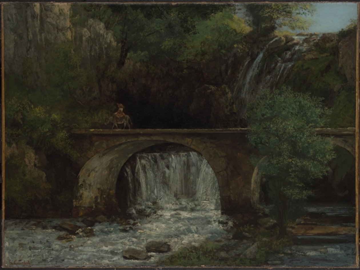 Il Grande Ponte da Gustave Courbet