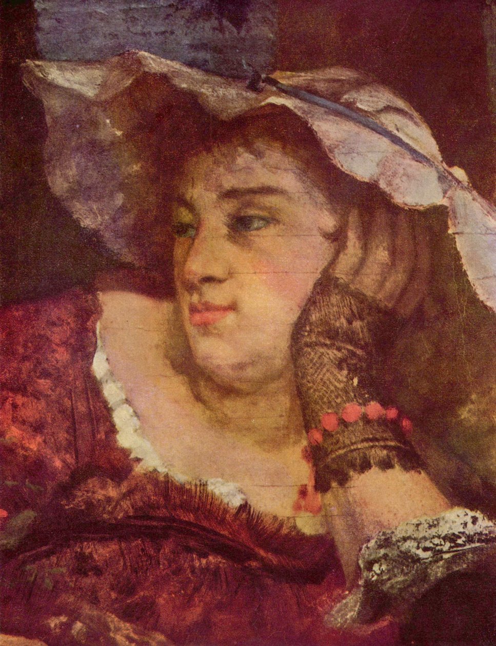 Ragazza sulla Senna da Gustave Courbet