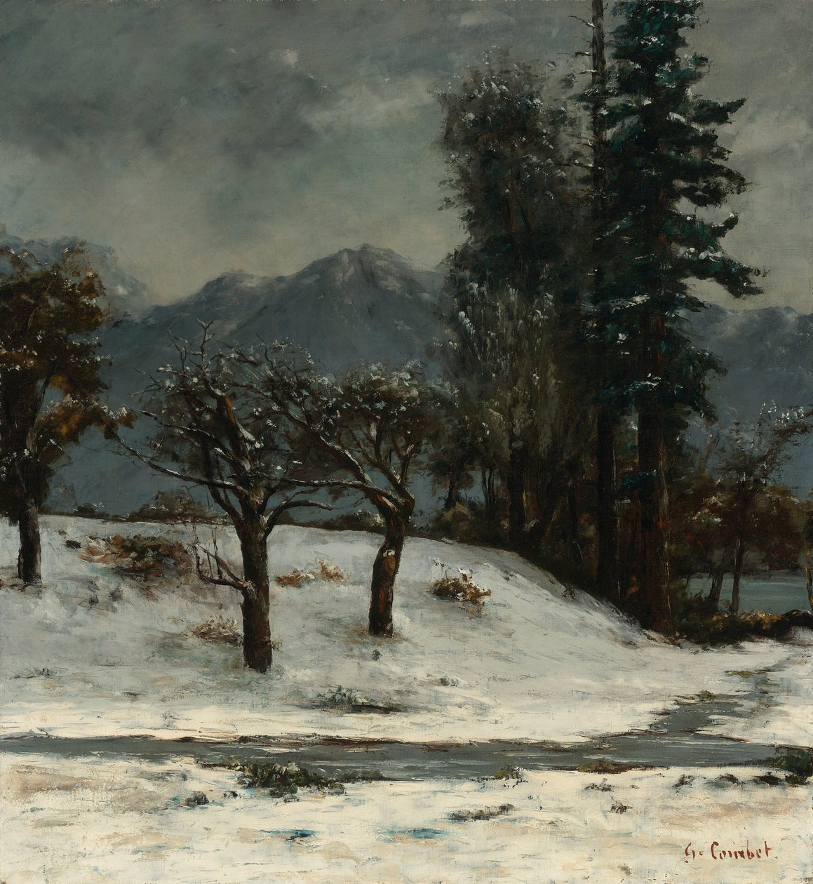 Neve da Gustave Courbet