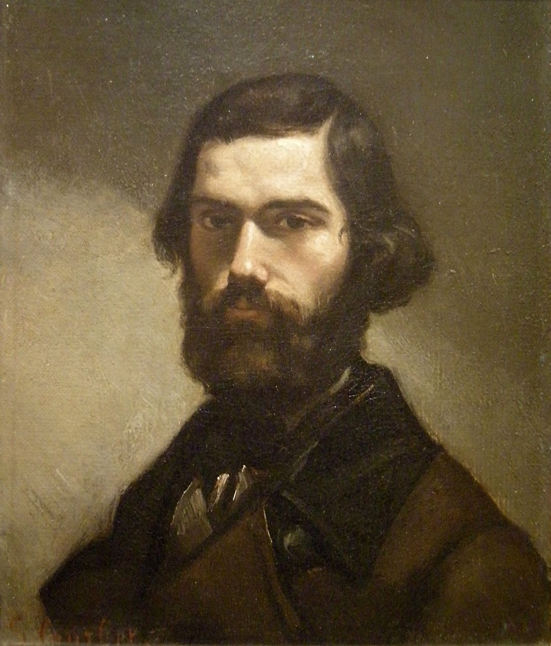 Ritratto di Jules Vallès da Gustave Courbet