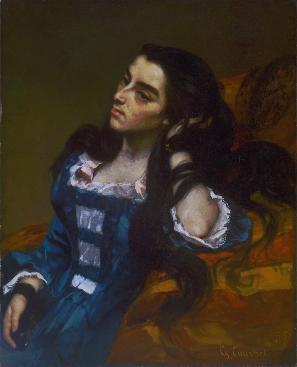 Donna spagnola da Gustave Courbet